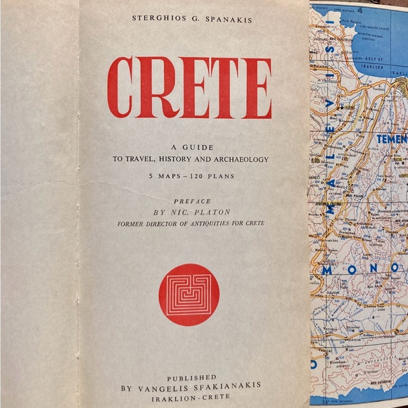 Crete A Guide to Travel History & Archaeology Iraklion Greece Greek Minotaur - Picture 11 of 16